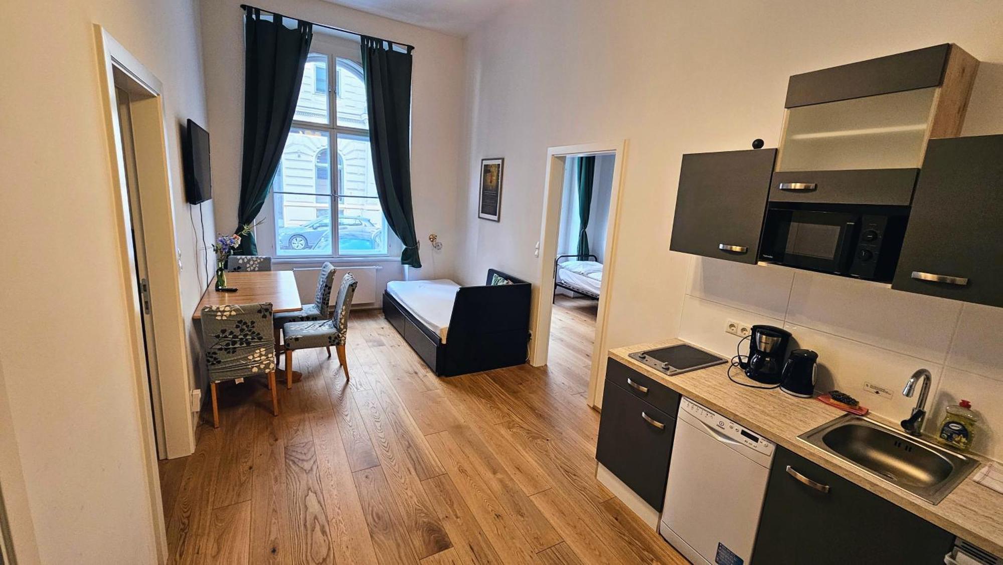Sobieski District-1 Ring Apartments Vídeň Pokoj fotografie